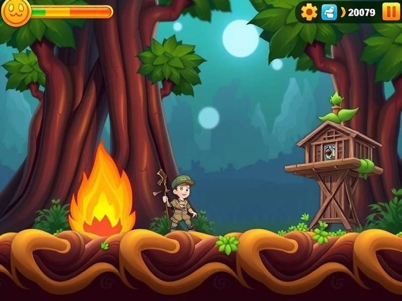 Ginger Giant in Action Ginger Giant Gameplay Screenshot